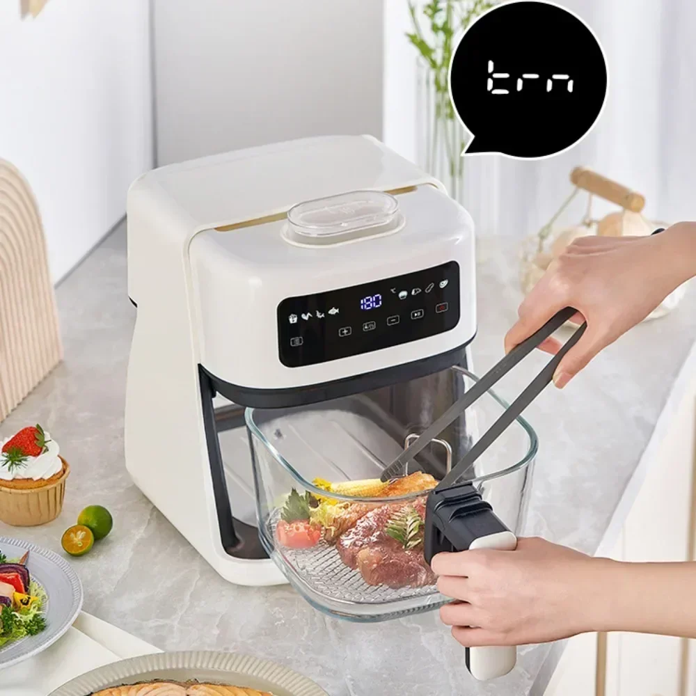 wanmi 5L spray type visible air fryers household transparent large capacity  electric oven multi-function electric fryer 220V - AliExpress