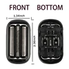 2 Pack Series 5/6 53B Replacement Head For Braun Electric Foil Shaver 5020Cs 5018S 6