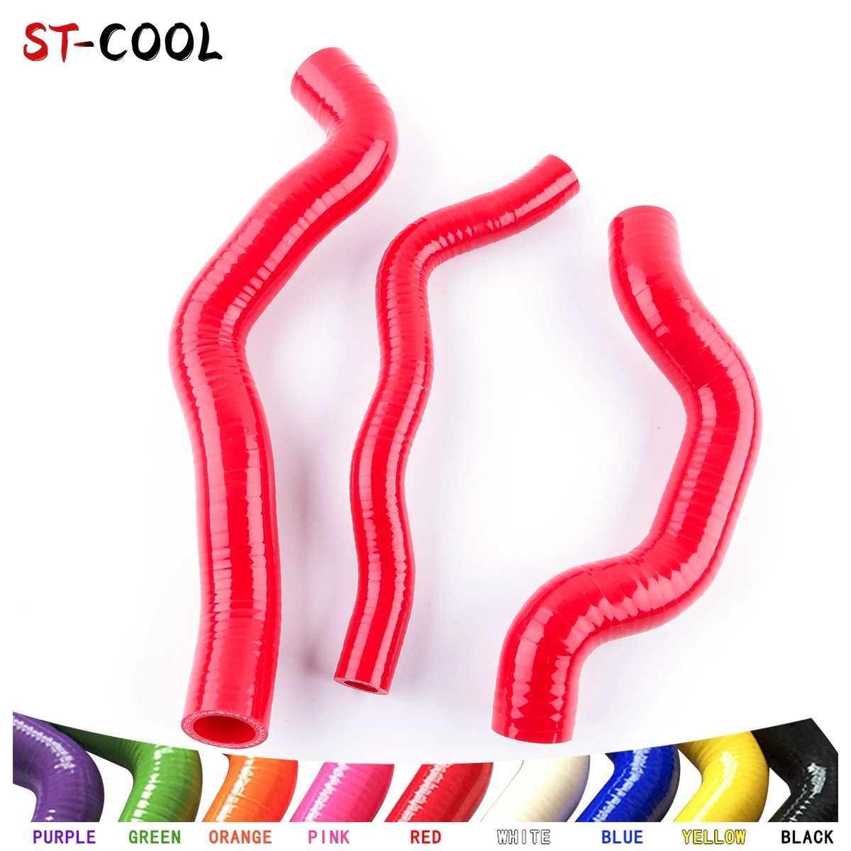 FOR SUZUKI SV1000 SV 1000 2003-2007 2004 2005 2006 Radiator Coolant Hoses Silicone Tube Kit Pipe 3Pcs