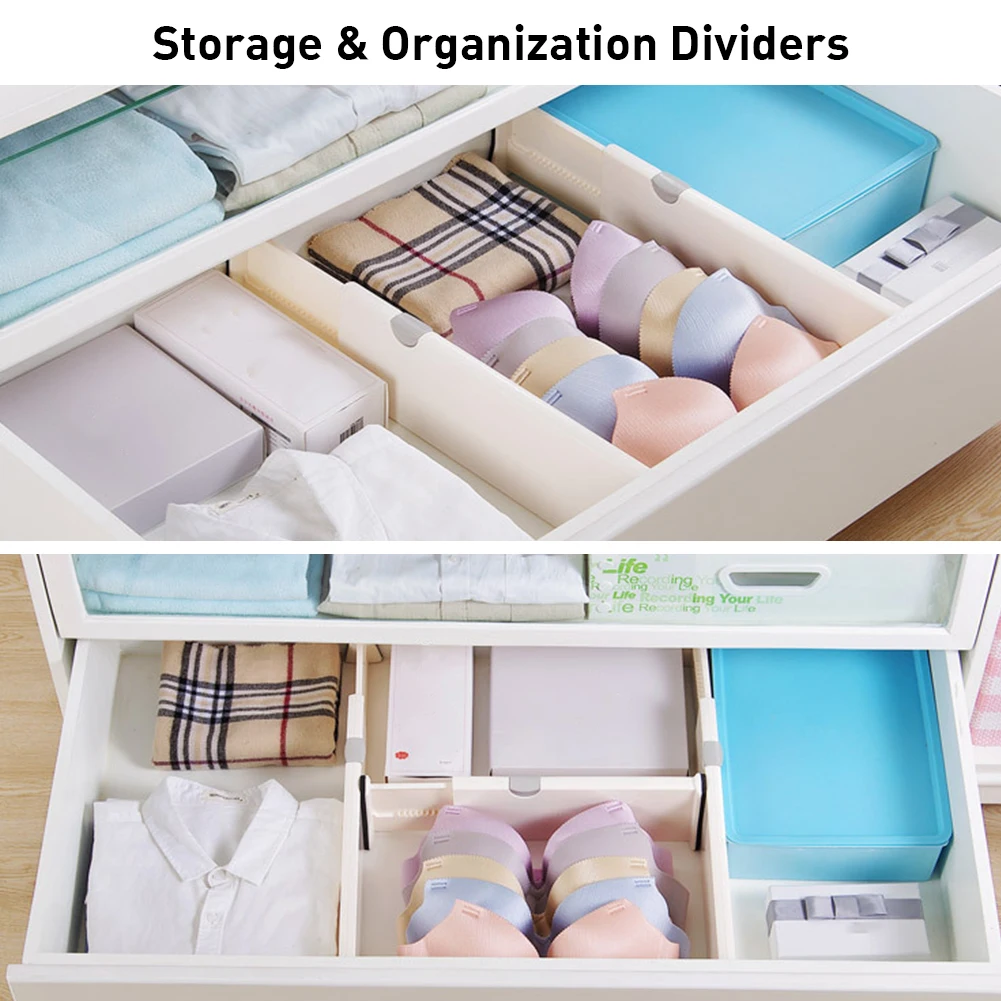 Set of 8 Honeycomb Drawer Organizer White Plastic Closet Dividers for Socks  Underwear Organization - China Storage Container and Storage Box price
