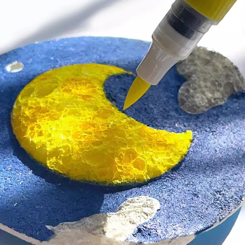 10/20/30pcs DIY Foam Texture Painting Paper 3D Kids Drawing Paper Sponge DIY Art Craft Birthday Party Favors Christmas Gift Toys