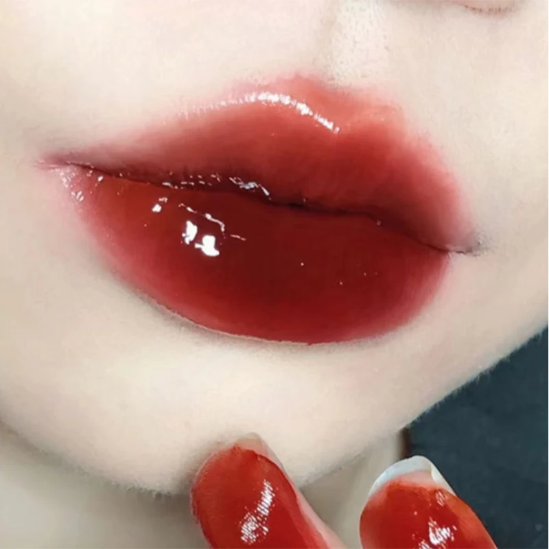 

8-Color Mirror Glossy Lip Gloss Liquid Waterproof Lasting Lipstick Easy To Color Moisturizing Lip Gloss Women's Makeup Cosmetics