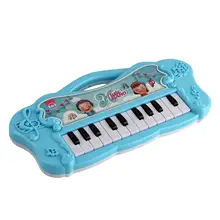 Pianino elektroniczne zabawki wczesna edukacja zabawka zabawka muzyczna dla dziecka tanie i dobre opinie Sunnimix CN (pochodzenie) 4-6y Other Na baterie Not Eat Dzieci nauka i ćwiczeń typu 13 Keys Electronic Keyboard Unisex