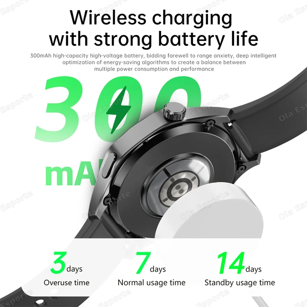 2026 Watch 5 Max Smart Watch AMOLED Screen GPS Tracker HD Bluetooth Call Waterproof Sports Health Monitoring Smartwatch Men MA27 5
