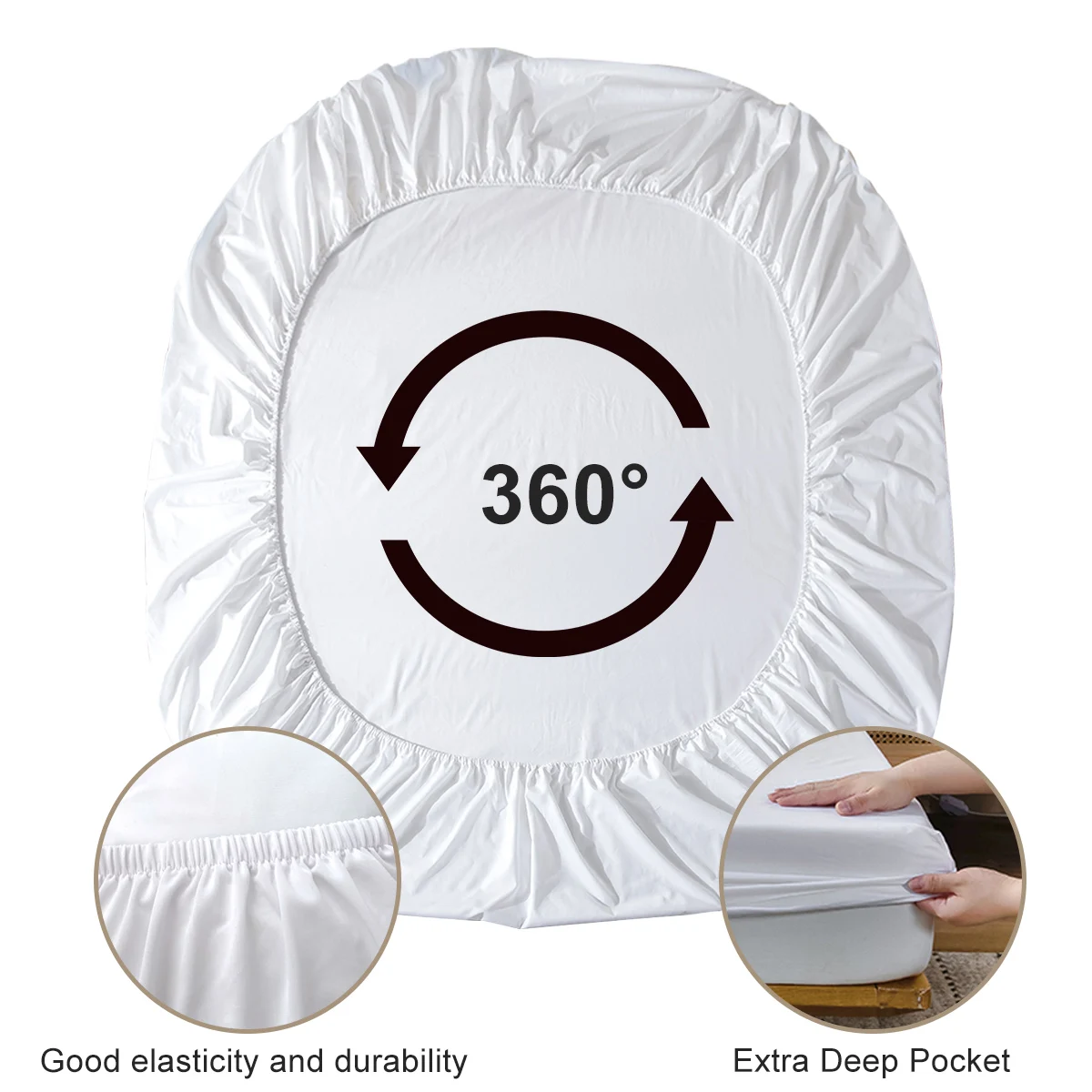 Abstract Geometry Lattice Fitted Sheet Deep Pocket Glowing Light Lightweight Bedding Set 2 Pillowcases 3 Piece 5