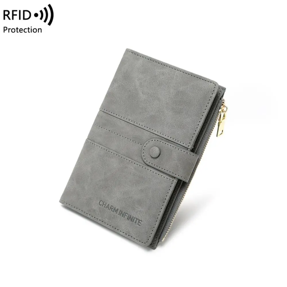 

Leather Anti-theft Ticket Holder Name ID Address Passport Protective Cover PU Card Case Travel Accessories RFID Passport Holder