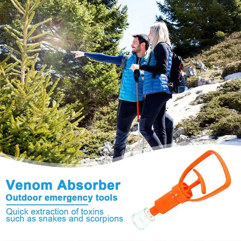 Insect Bite Sucker Bee Sting Itch Relief Suction Pump Venom Remover Bite Relief Suction Tool For Outdoor Hiking Camping