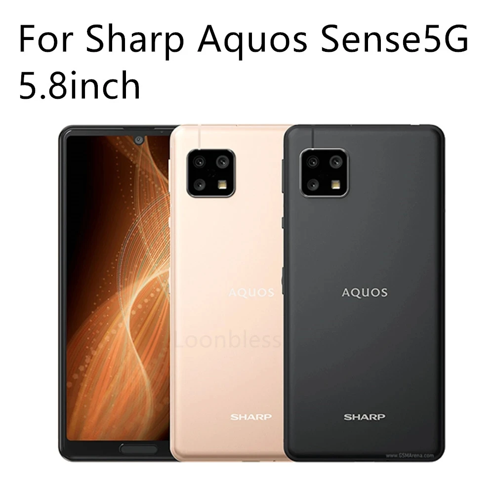 Anti theft Leather Case For Sharp Aquos Sense5G Phone Cover Book