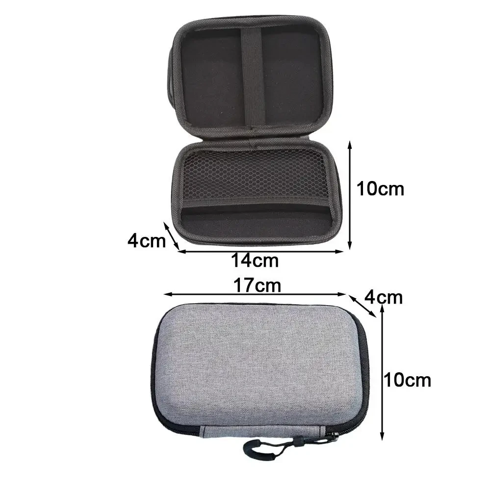 For R36s GB300 M17 Game Console Storage Bag EVA Hard Shockproof Protective Case Carrying Bag Mini Pouch For R35S EVA Organizer