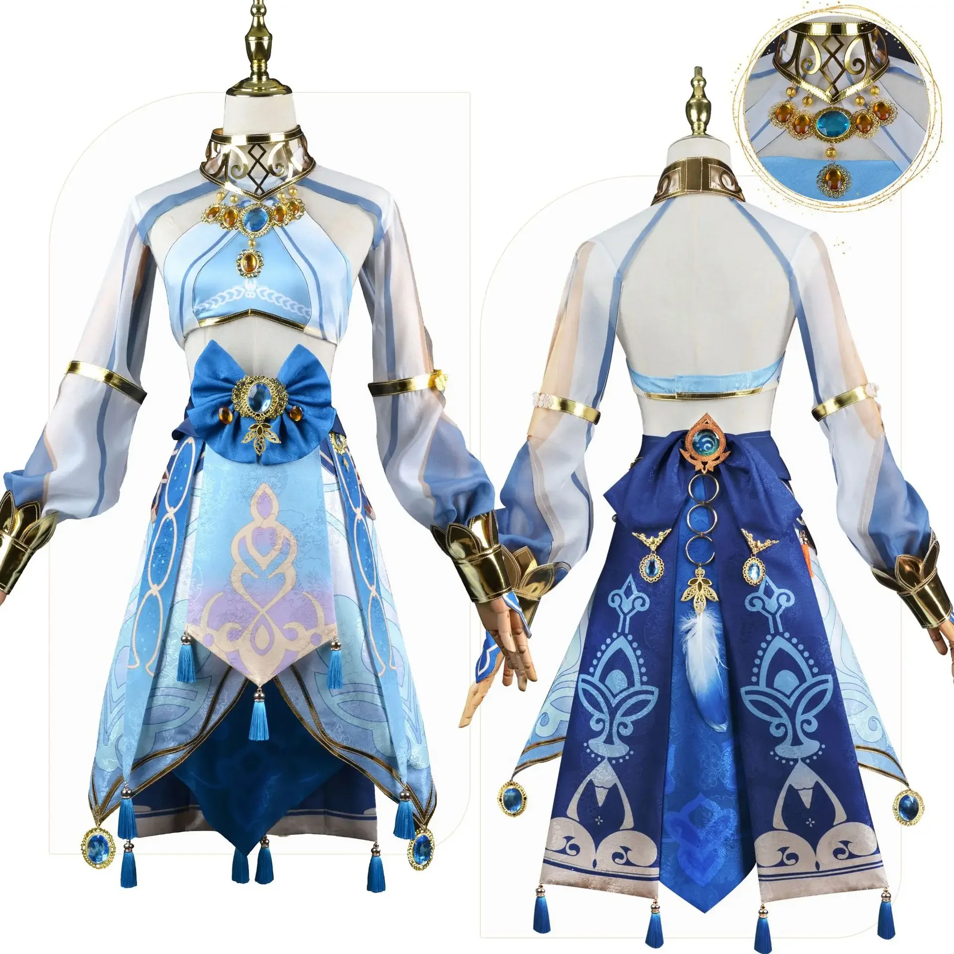 Genshin Impact Nilou Traditional Dancer Costume Cosplay Costume