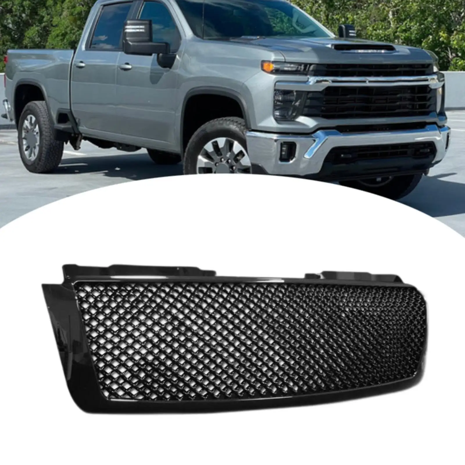 GM1200572 Mesh Front Bumper Grille for Chevy Avalanche High Performance
