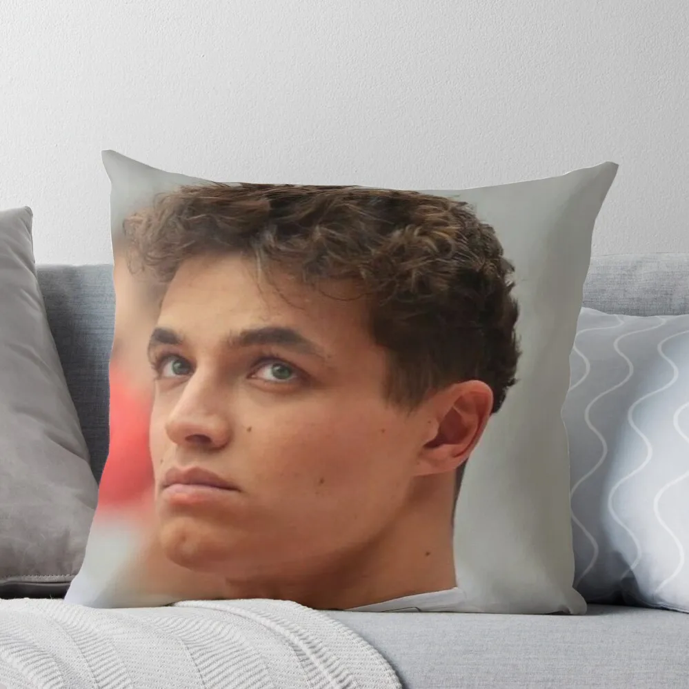 

Lando Norris Throw Pillow Marble Cushion Cover Pillowcases