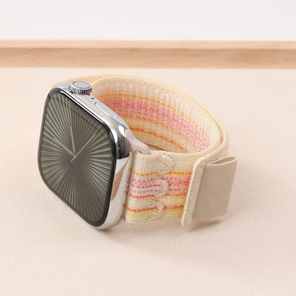 Nylon Loop Strap for Smartwatches - Versatile and Adjustable Bracelet Band