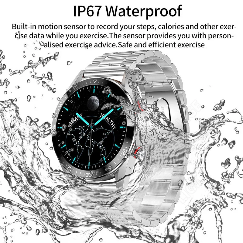 LIGE ο 454*454 ȭ Ʈ ġ ׻ ǥ ð  ȭ   Smartwatch  ȵ̵