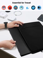 Housse de protection UPERFECT pour écran portable 18,5 pouces, en polyester, avec poche zippée, pour ordinateur portable et tablette (15,6 à 18,5 pouces) 6