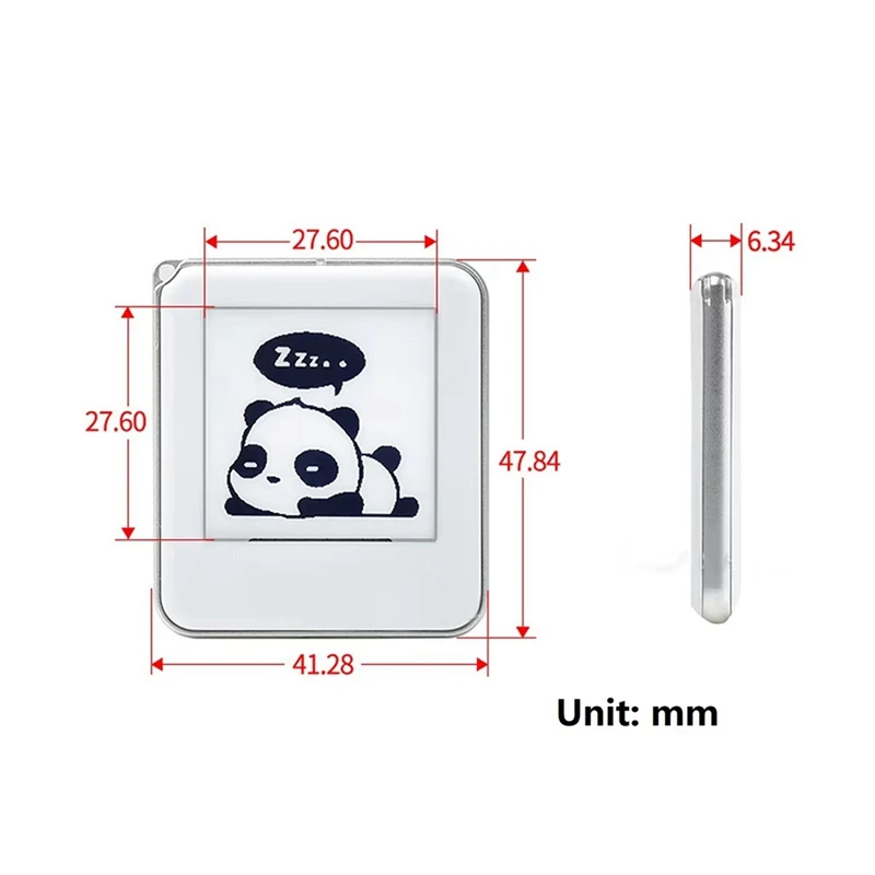 1.54 Inch Epaper Screen NFC Powered E Paper E Ink Tag Battery Free NFC Label DIY Digital Picture Frame Digital Price Tag