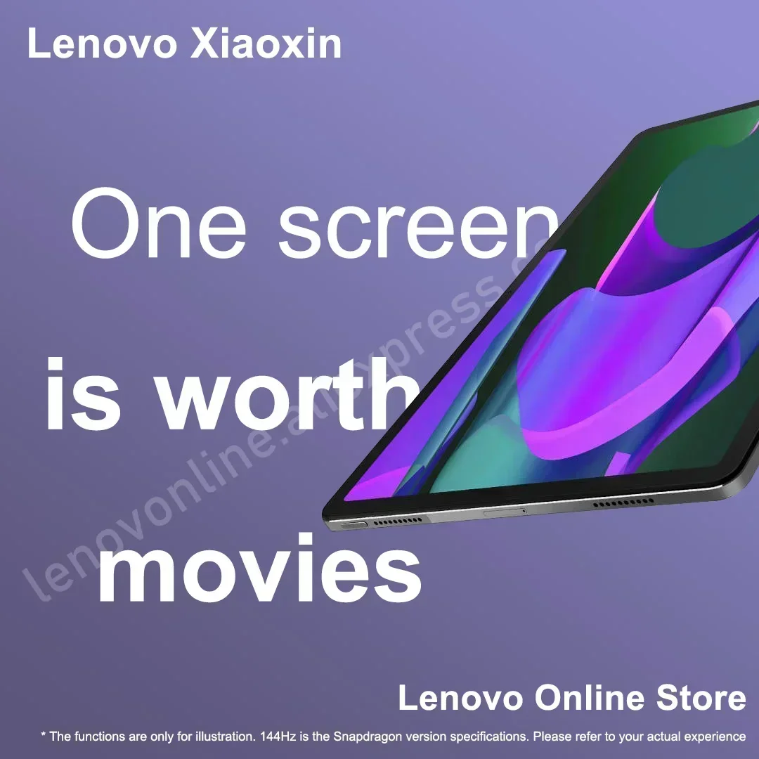 New Tablet Lenovo Pad Pro 2025 Xiaoxin Tab 144Hz Refresh Rate JBL 4 speakers 2.9K Android 12.7inch 2nd 10200mAh 45W Charging 4