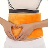 Autumn And Winter Warm Fleece-Lined Waist Belt, Abdominal And Back Thermal Support with Heat Retention 3