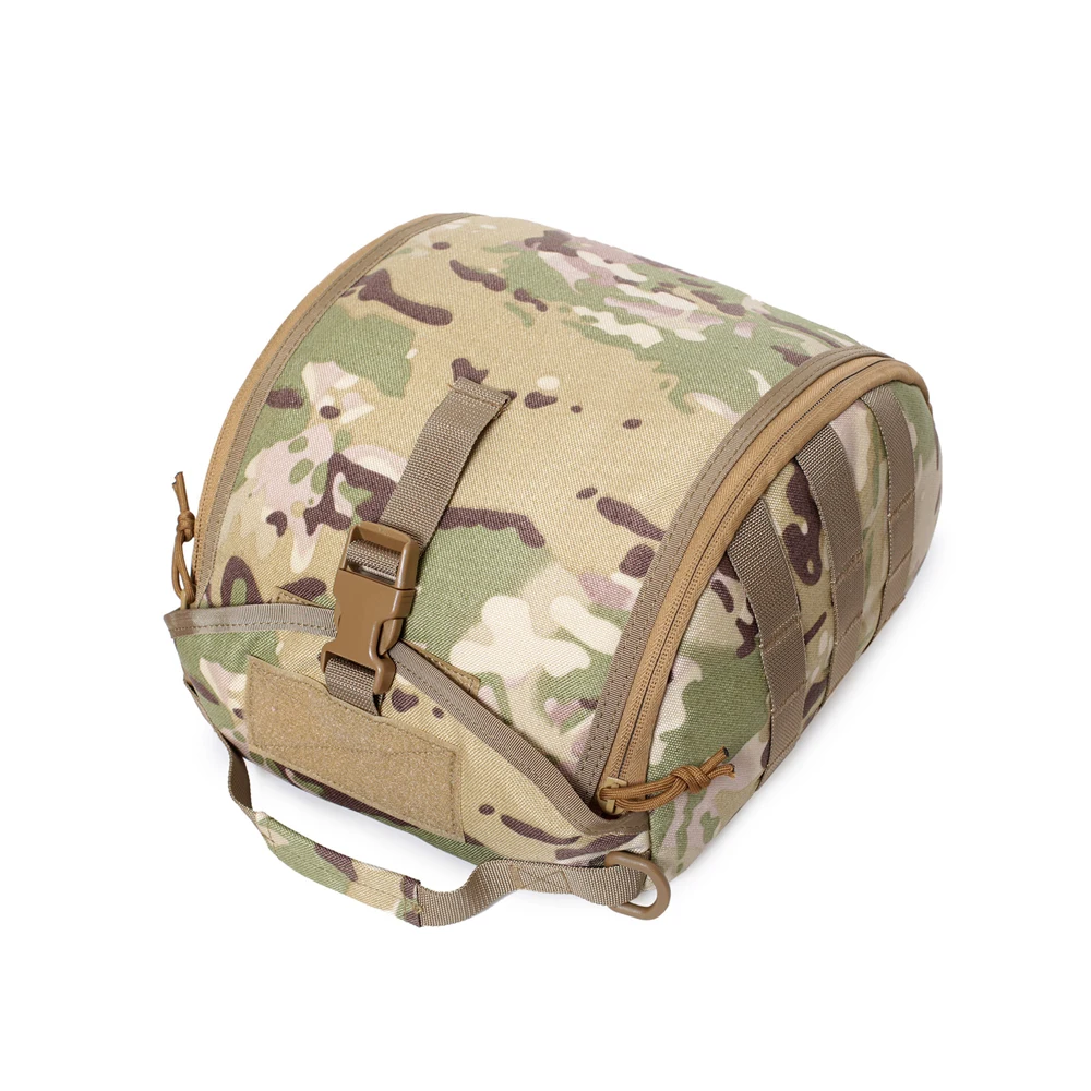 Taktische Helm Tasche MOLLE Halterung Mehrzweck Outdoor Sport Jagd Kampf Training Airsoft Schnelle Helm Lagerung Tragetasche – Detail 11