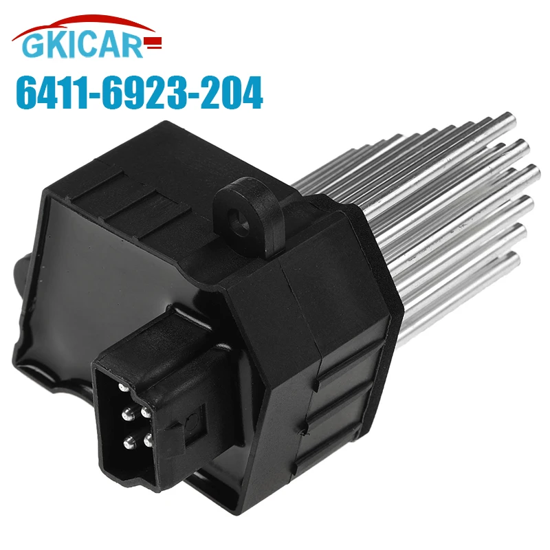 

Fan Heater Blower Motor Resistor 64116923204 64118380580 64118929486 For BMW E46 E39 E83 E53 X5 X3 M5