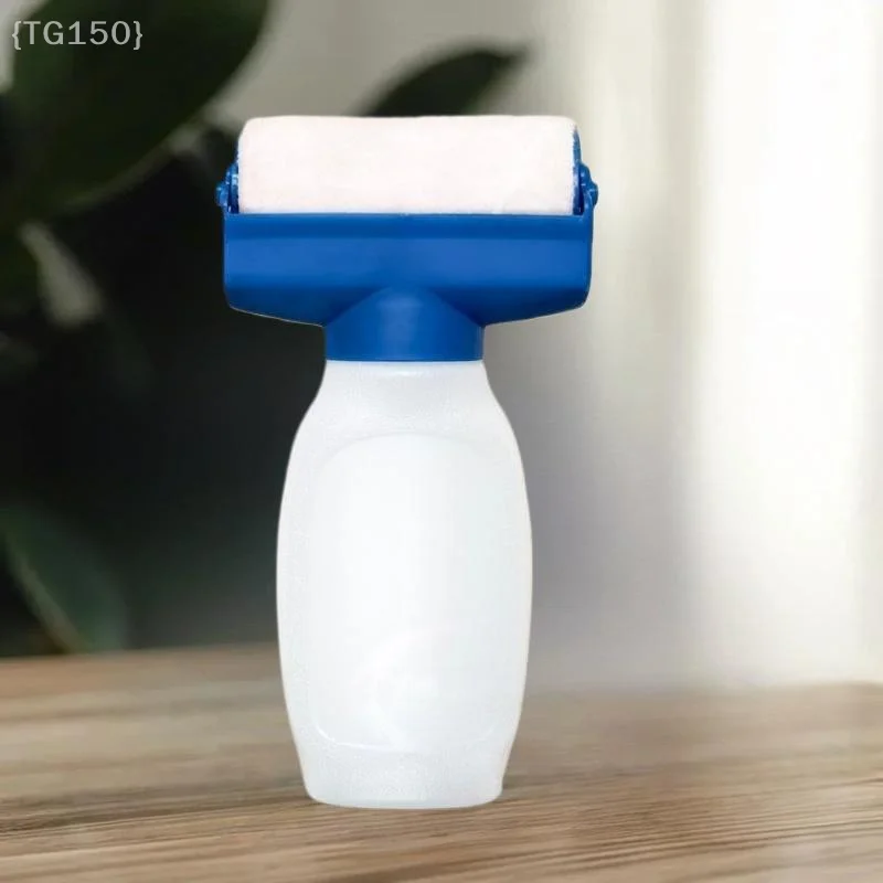 【Ja】단일 유닛 DIY 벽 수리 및 보수 장치, 수용성 라텍스 페인트용 350ml 플라스틱 용기가 있는 페인트 롤러 브러시