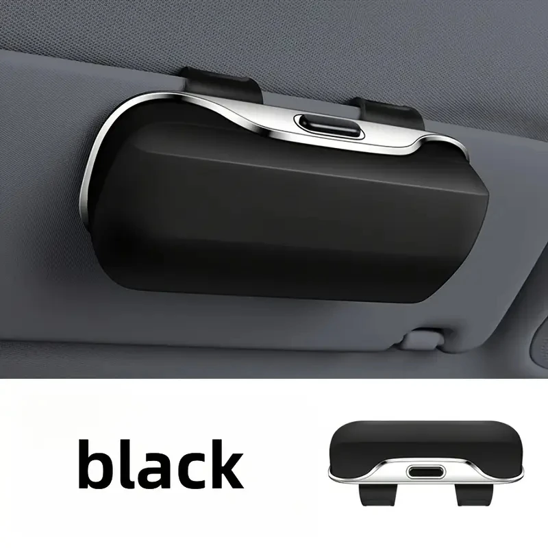 Portable Car Sunglasses and Eyeglasses Holder
