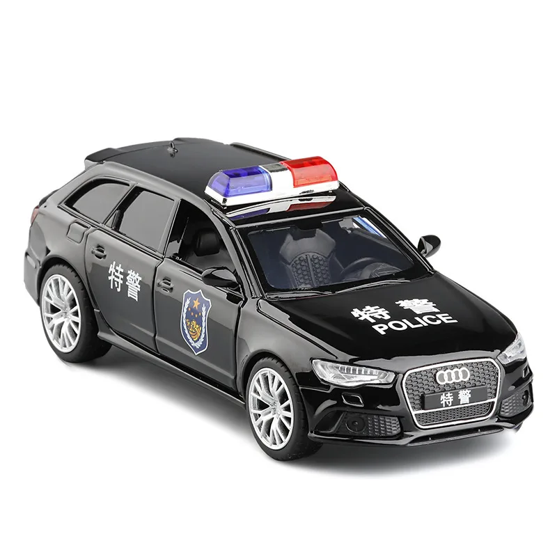 VOITURE MINIATURE 1/36 Audi RS6 Police Jouet Collection Super Decoration  Enfants EUR 32,39 - PicClick FR