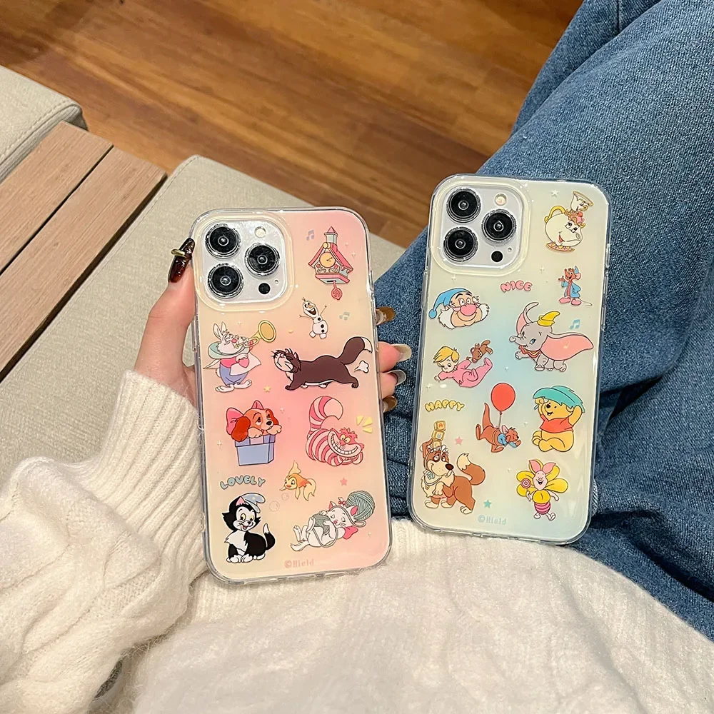 Custodia Per Telefono Disney Winnie The Pooh Best Friend Per Iphone 15 14 13 12 11 Pro Max Plus Cover Posteriore Rigida Anti-Caduta
