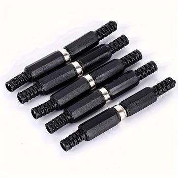 ปลั๊กไฟ DC 5 คู่/10 คู่ ขนาด 5.5x2.1 มม. ขั้วต่อเชื่อมแบบเสียบ 5.5 * 2.1 ตัวผู้/ตัวเมีย 1