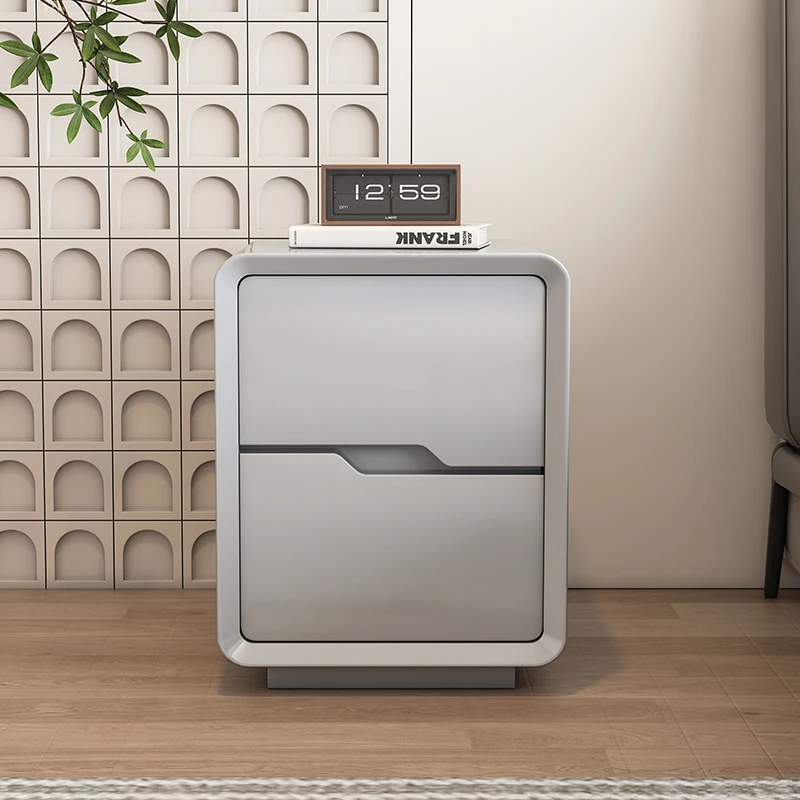 

Ночные столики в скандинавском стиле, белый дизайнерский комод для спальни, столы для хранения, деревянная домашняя мебель