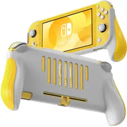 Ergonomic Grip Cover for Handheld Gaming Consoles (YELLOW)