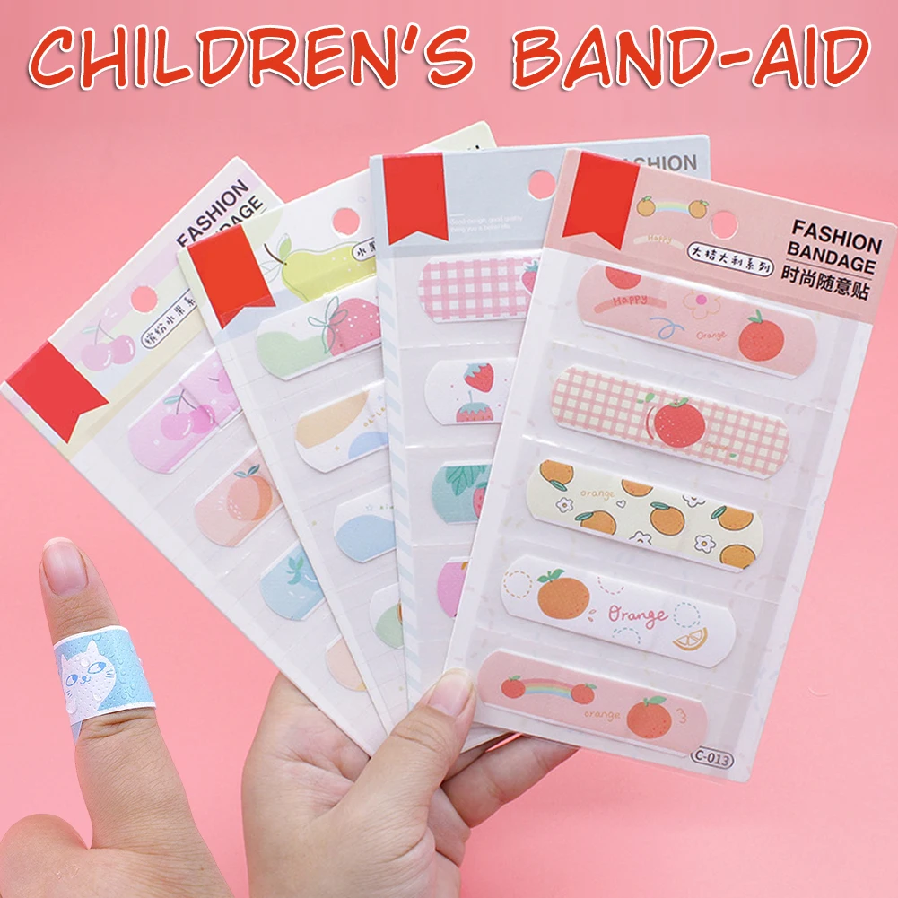

Letter Flower Cartoon Wound Stickers Waterproof Plaster Bandages Patch For Children Kids
