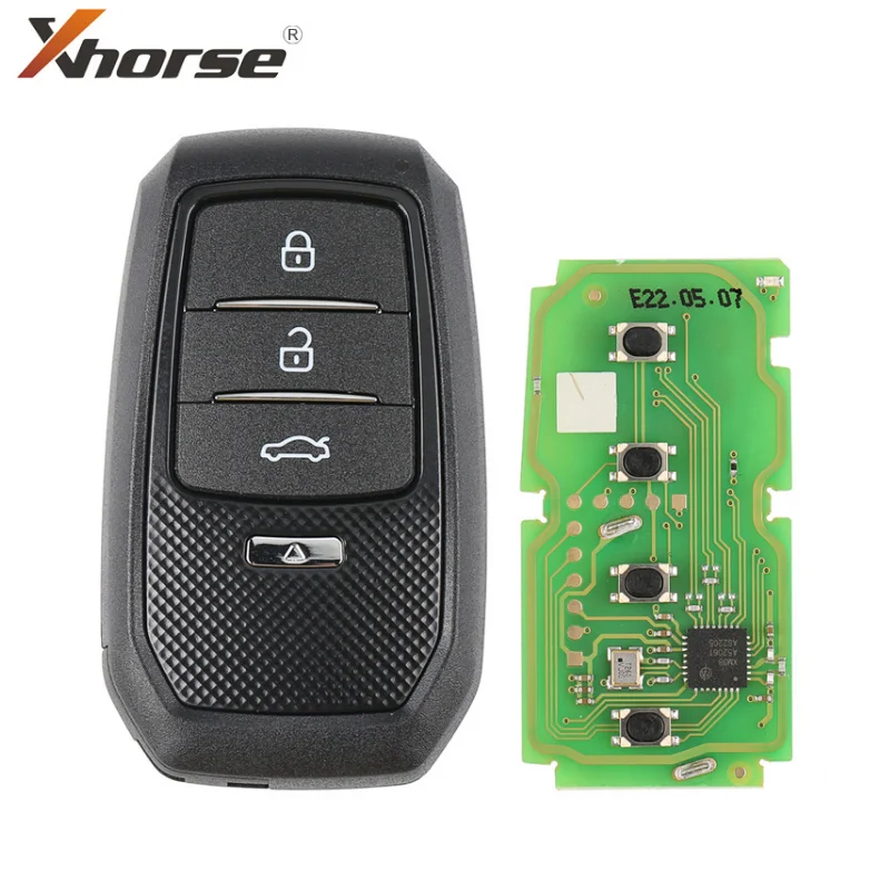 

1/5pcs Xhorse vvdi Key Tool XSTO01EN Universal VVDI XM38 Smart Key Fob for Toyota 4D 8A 4A Chip Support 312 314 315 434 Generate