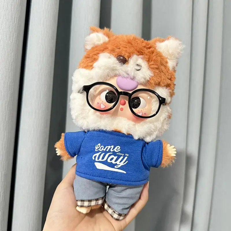 20CM Cotton Doll for labubu for baby three V3 Rompers