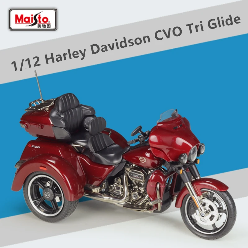 Maisto 1:12 Harley Davidson 2021 CVO Tri Glide Alloy Classic Maisto 1:12 Harley Davidson 2021 CVO Tri Glide Alloy Classic