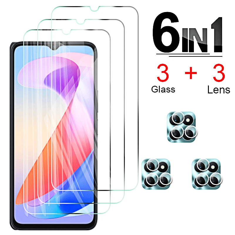 Savvies 3x Smart Glass – Hybrid Glass Pellicola in vetro 9H per Honor 90 Lite (Fronte+Retro