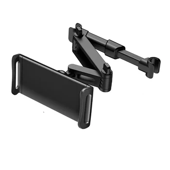 Supporto per tablet per poggiatesta per auto Supporto regolabile per telefoni da 5-12,9 pollici Tablet Supporto universale per sedile posteriore da viaggio Film per bambini