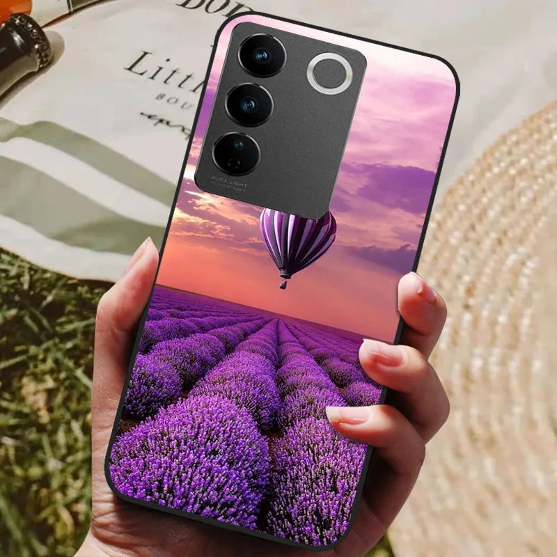 Sleek Black Silicone Phone Case - Durable TPU Protective Cover