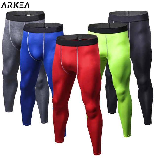 Gym Compression Tights Men Fitness Stretchy Crossfit Sport Leggings Running  Quick-drying Training Pants licra deportiva hombre - AliExpress