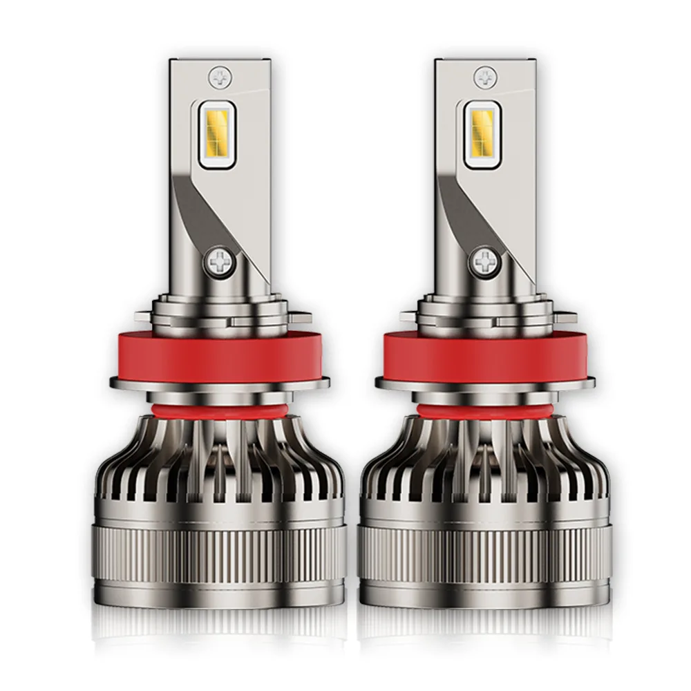 

2PCS Mini Car LED F16 Headlight Bulb H1/H7 72W 10000LM 6000K Automobile Headlamp Replacement Bulbs Auto Fog Light 12V