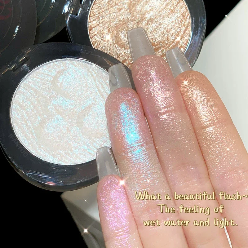 Glitter Highlighter Pearlescent Illuminators For Face Lasting Glitter  Eyeshadow Face Contouring Highlighter Makeup Cosmetics - AliExpress