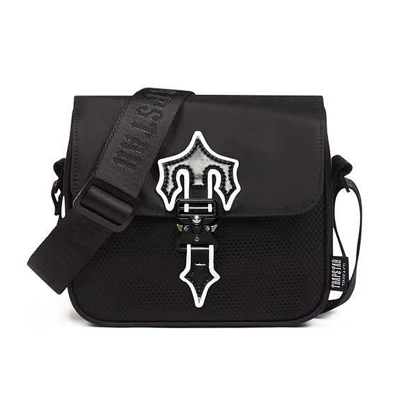 Trapstar Bag Luxury Men Shoulder Wallet Black and Blue 11 Top Quality