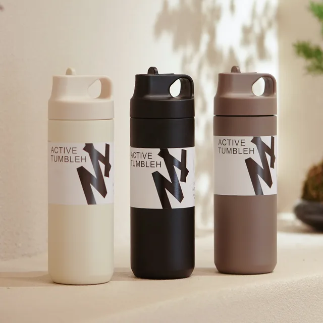550ML Thermos Bottle Portable Tumbler Vacuum Flasks Stainless Steel Insulated Cup Outdoor Sports Water Bottle Travel Thermal Mug 4