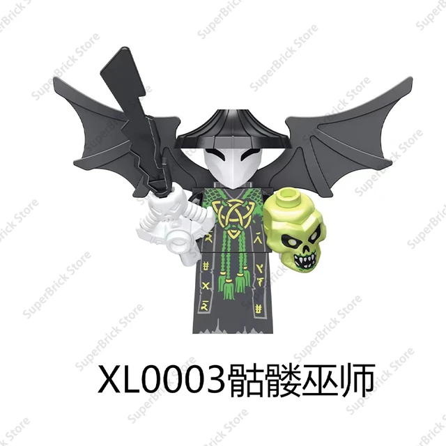 Hot Cartoon Ninja Kai Mini Action Figures Model Building Blocks Dolls Classics Anti Character Collection Bricks Kids Toys Gift 4