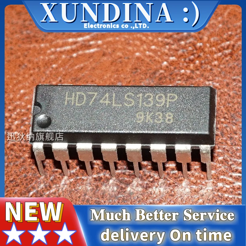 

10PCS/LOT HD74LS139P DIP-16 and original IC