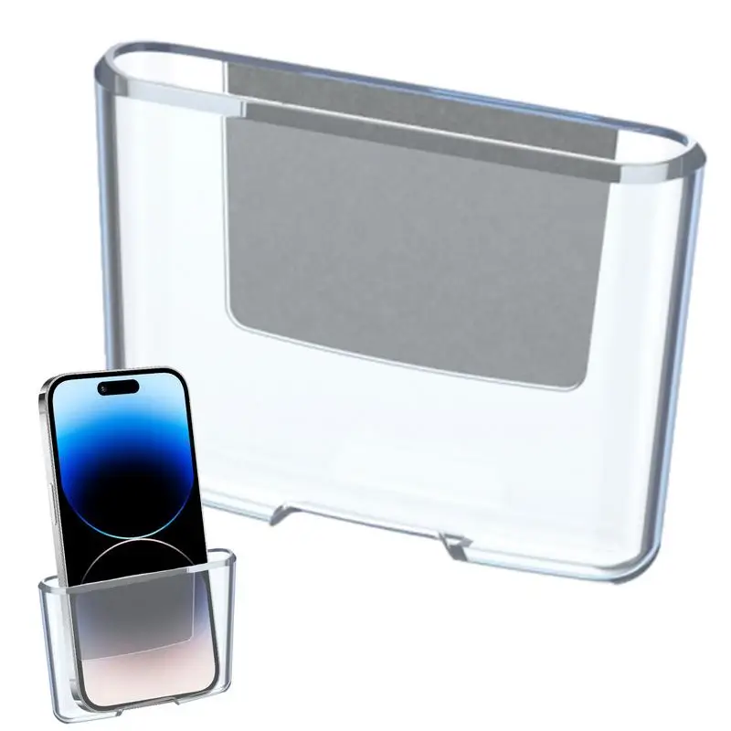 

Car Phone Holder PVC Multifunctional Design Auto Air Vent Dashboard Cellphone Holder Box Mobile Storage Bag For Cars Accessories