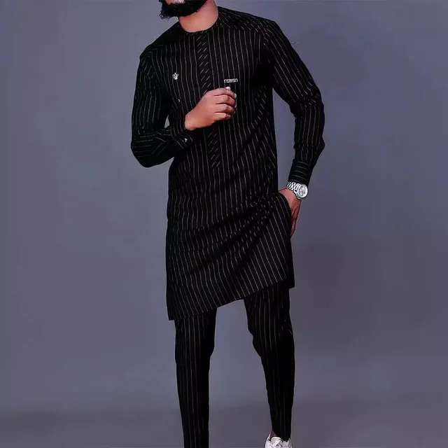 Mide Long Sleeve Dashiki Outfit