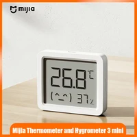 Mijia Electronic Temperature and Humidity Meter 3 Mini Temperature and Humidity Dual Measurement Electronic Screen Display