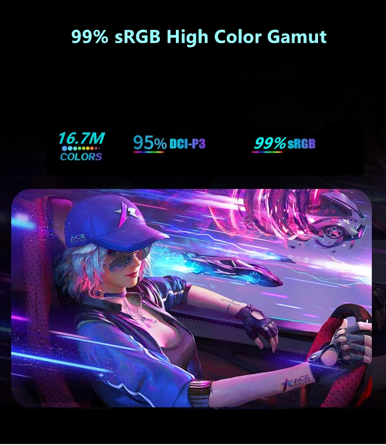 27 ġ  2K 165Hz ÷ ǻ  ȭ HDMI / DP 1ms-GTG HDR400 IPS г (Ŀ ), ADM-FreeSync 8Bits 99% sRGB