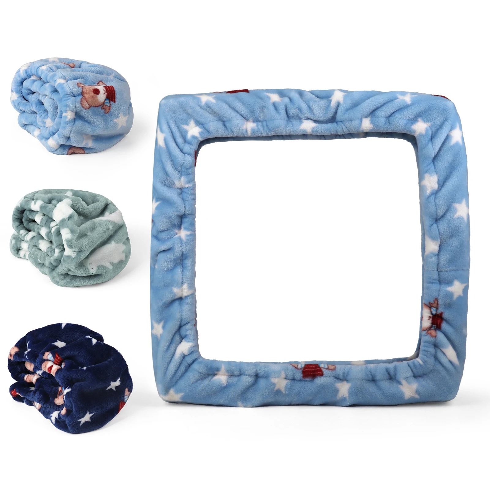 40cm/50cm Gripper Strip Frame Cover DIY Fabric Plush Square Tufting